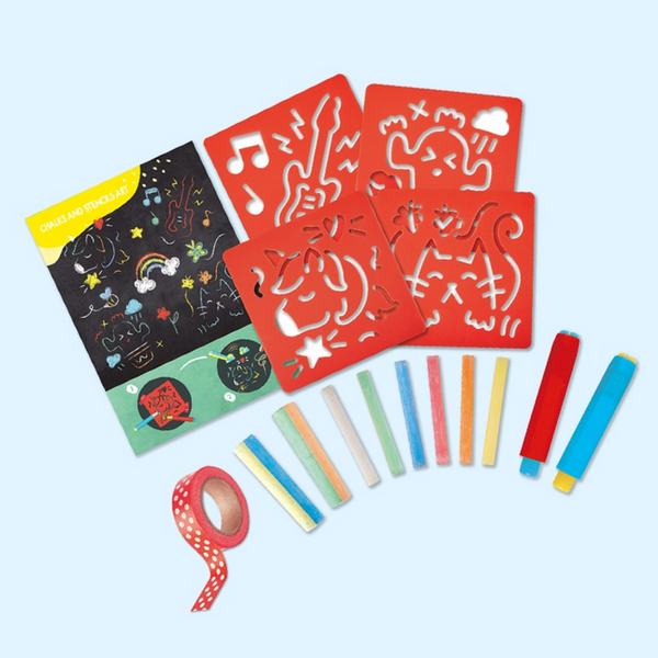 Set gessetti e stencil Set gessetti e stencil