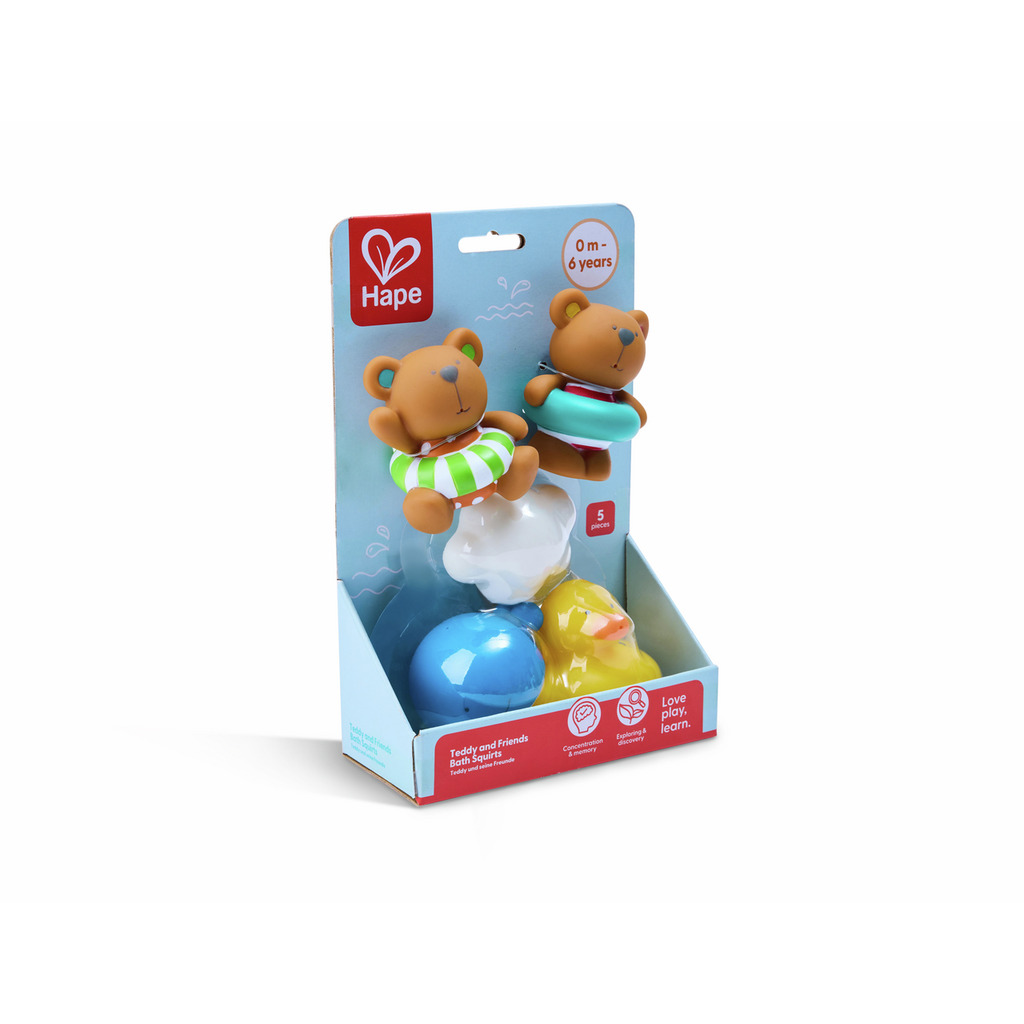 Giocattoli da bagno Teddy e i suoi amici Giocattoli da bagno Teddy e i suoi amici