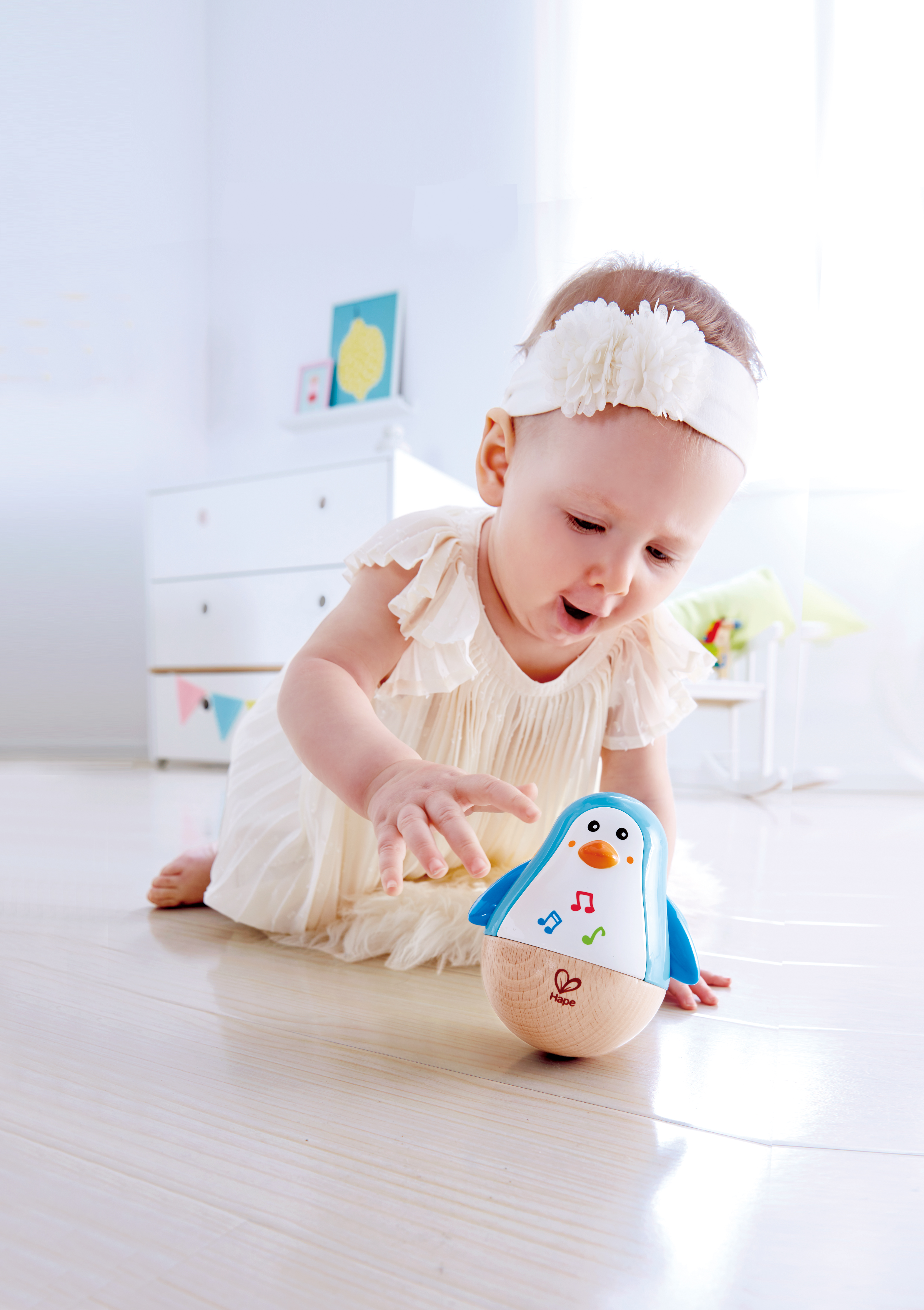 Pinguino giroscopio musicale