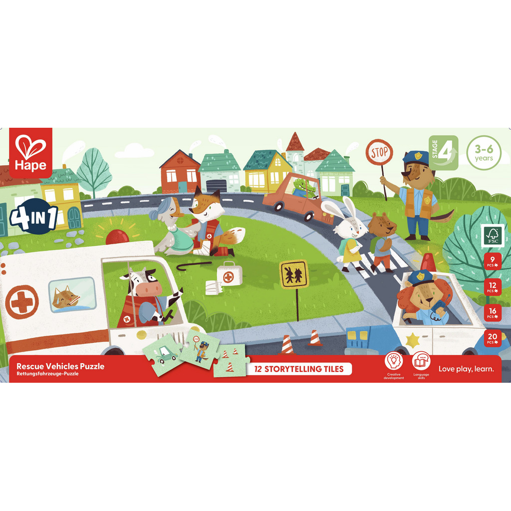 Puzzle veicoli di soccorso Puzzle veicoli di soccorso