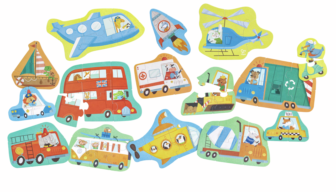 Puzzle dei veicoli Puzzle dei veicoli