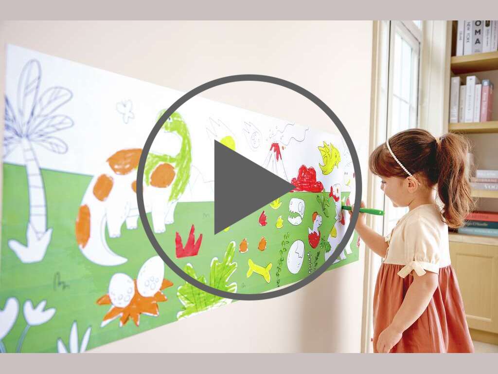 Rotolo di carta da disegno - Dinosauri Rotolo di carta da disegno - Dinosauri