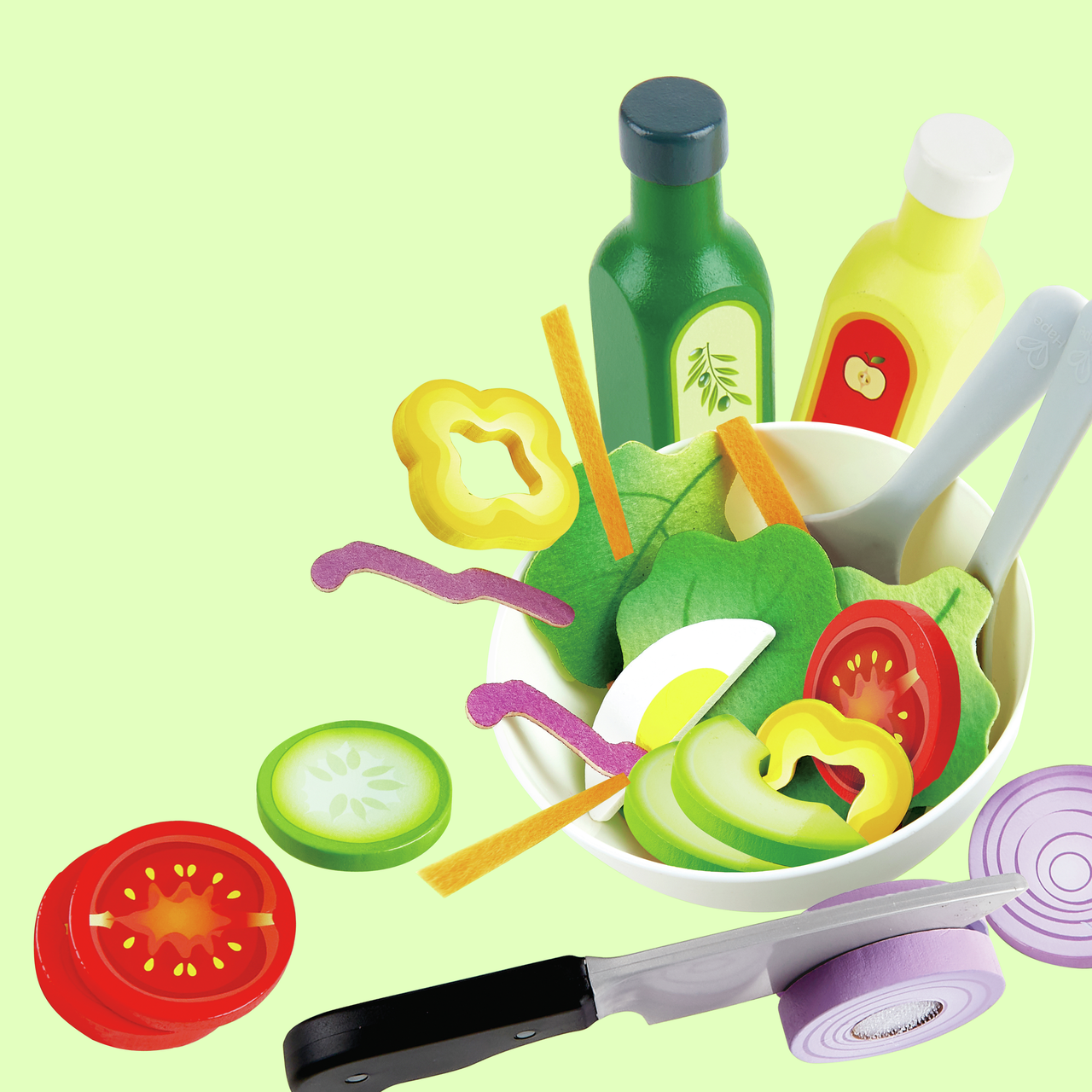 Set da gioco insalata salutare