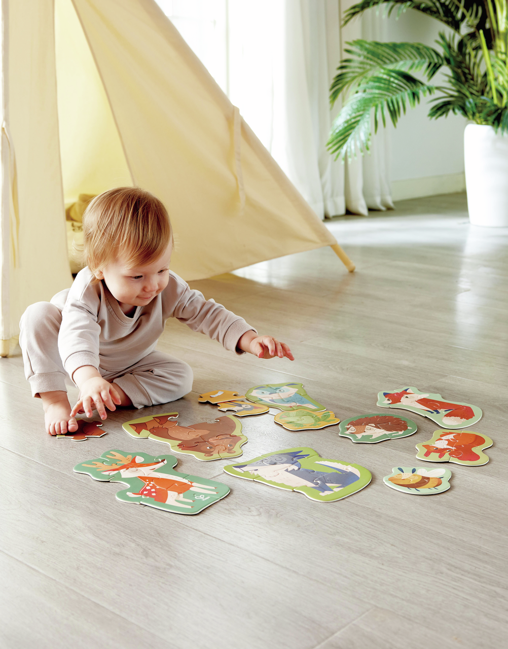 Puzzle amici del bosco Puzzle amici del bosco