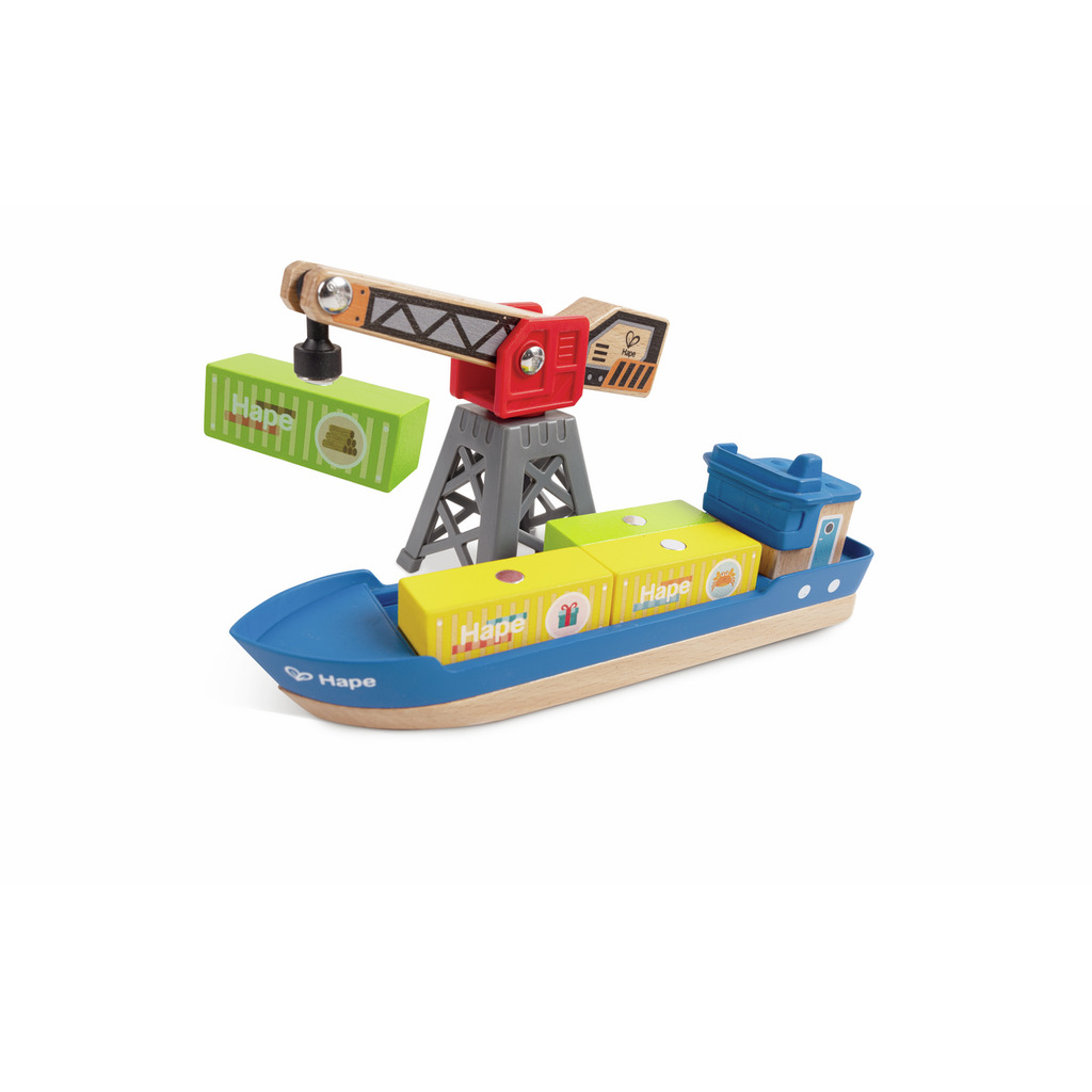 Nave da carico e gru Nave da carico e gru