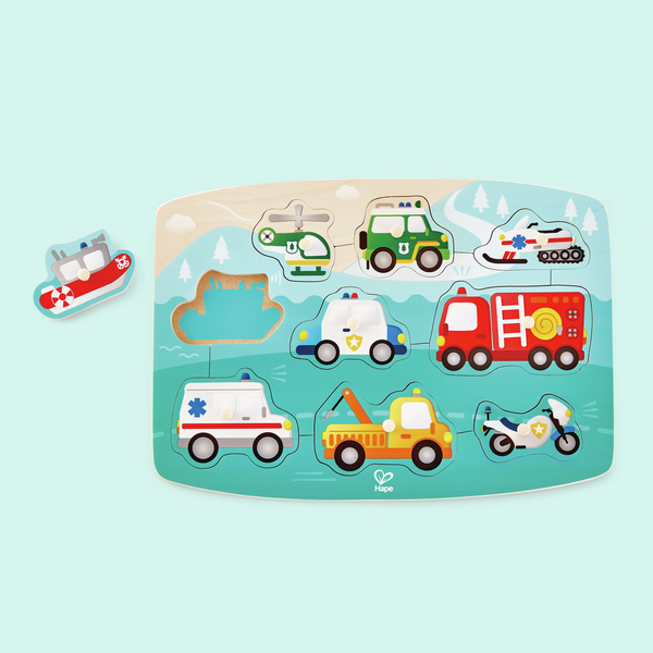 Puzzle dei mezzi di emergenza Puzzle dei mezzi di emergenza