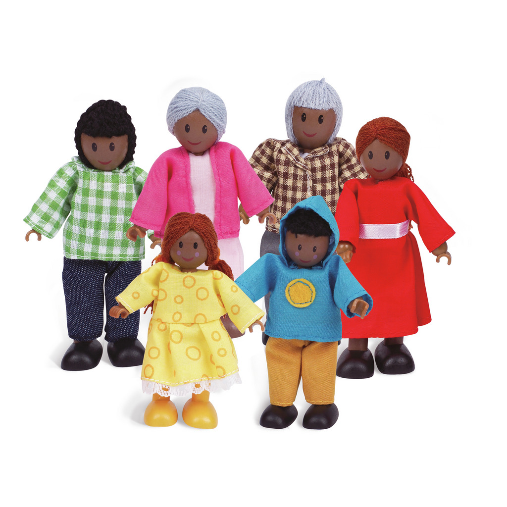 Famiglia felice - Afro Americana