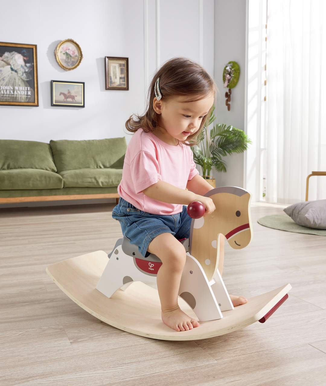 Cavallo a dondolo 2 in 1