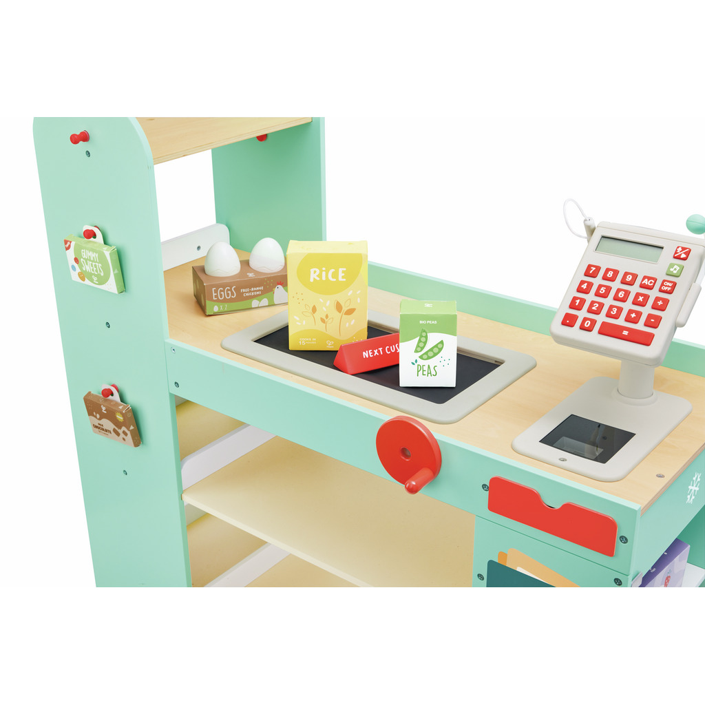 Supermercato smart in legno Supermercato smart in legno