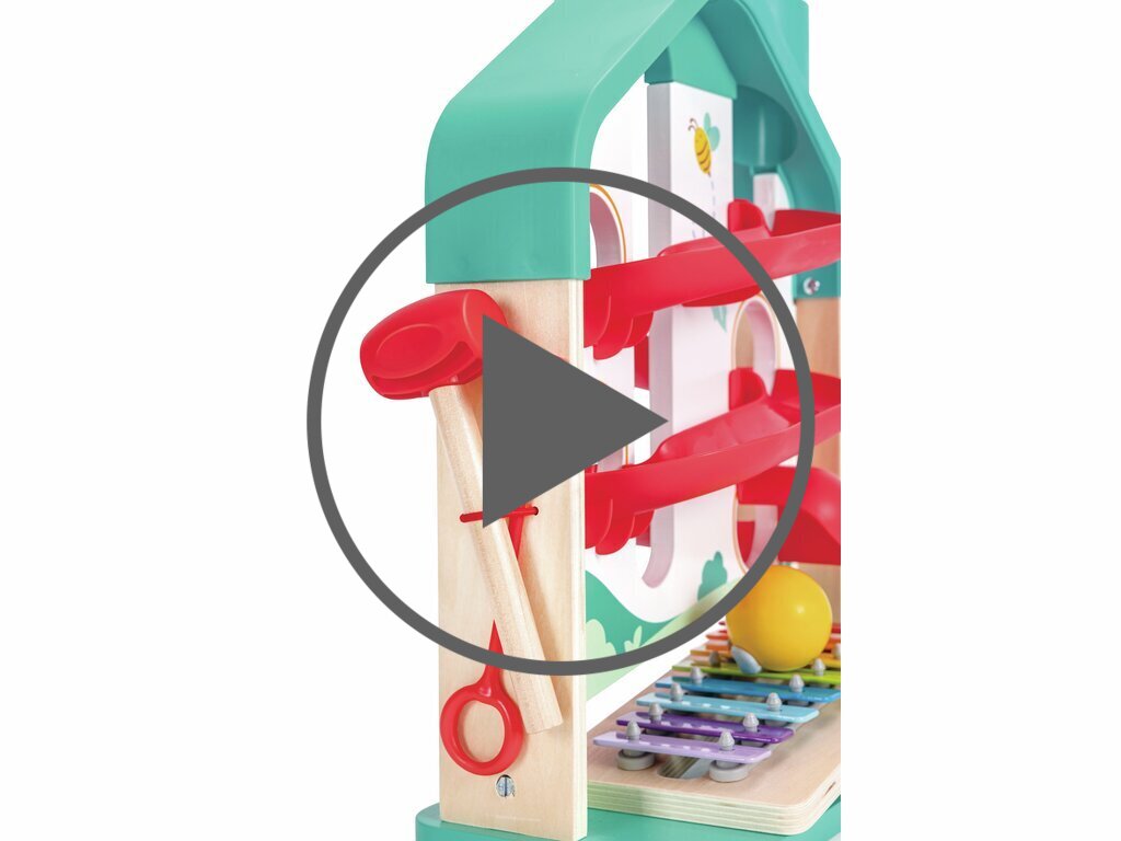 Pista in discesa e xilofono Pista in discesa e xilofono