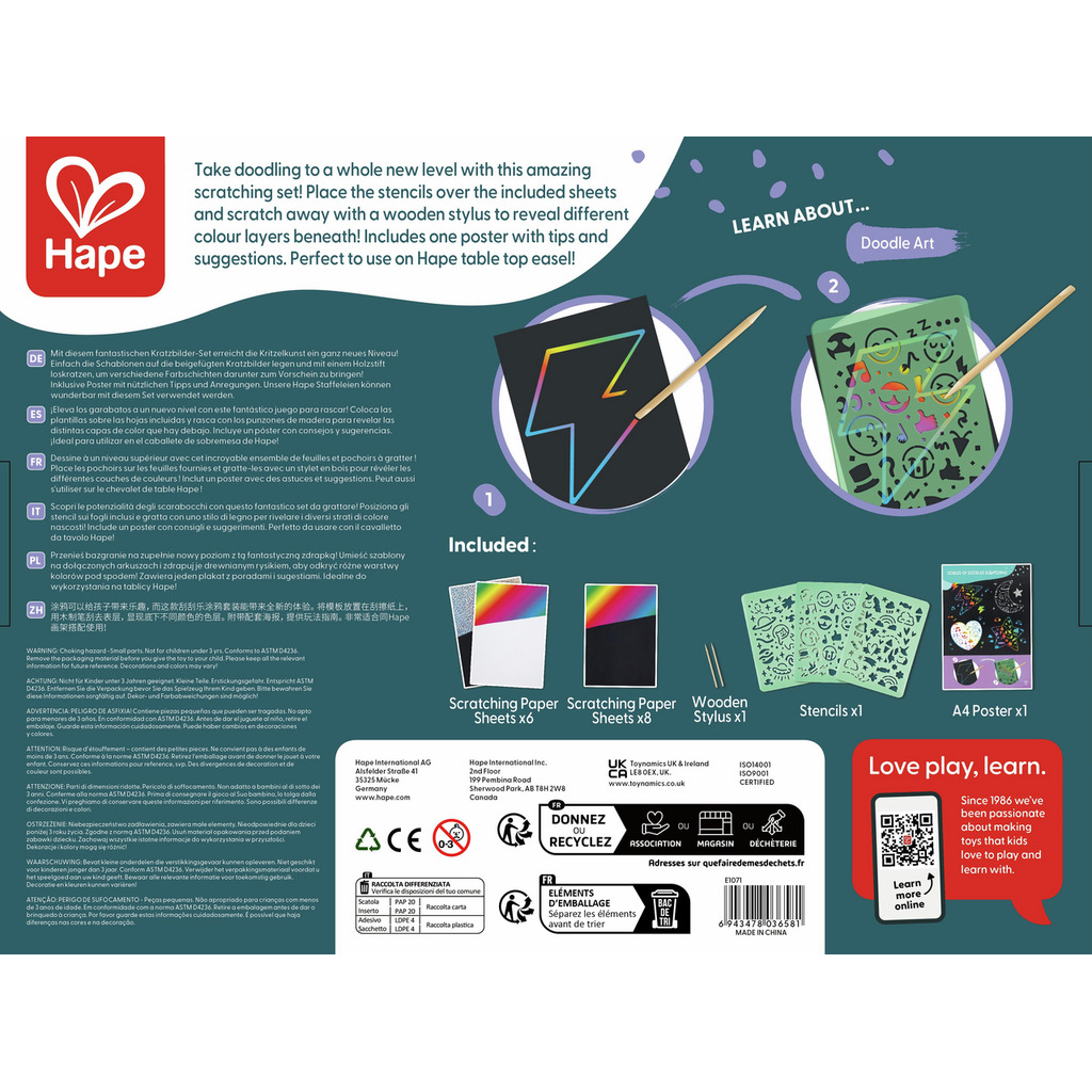 Set stencil e adesivi Set stencil e adesivi
