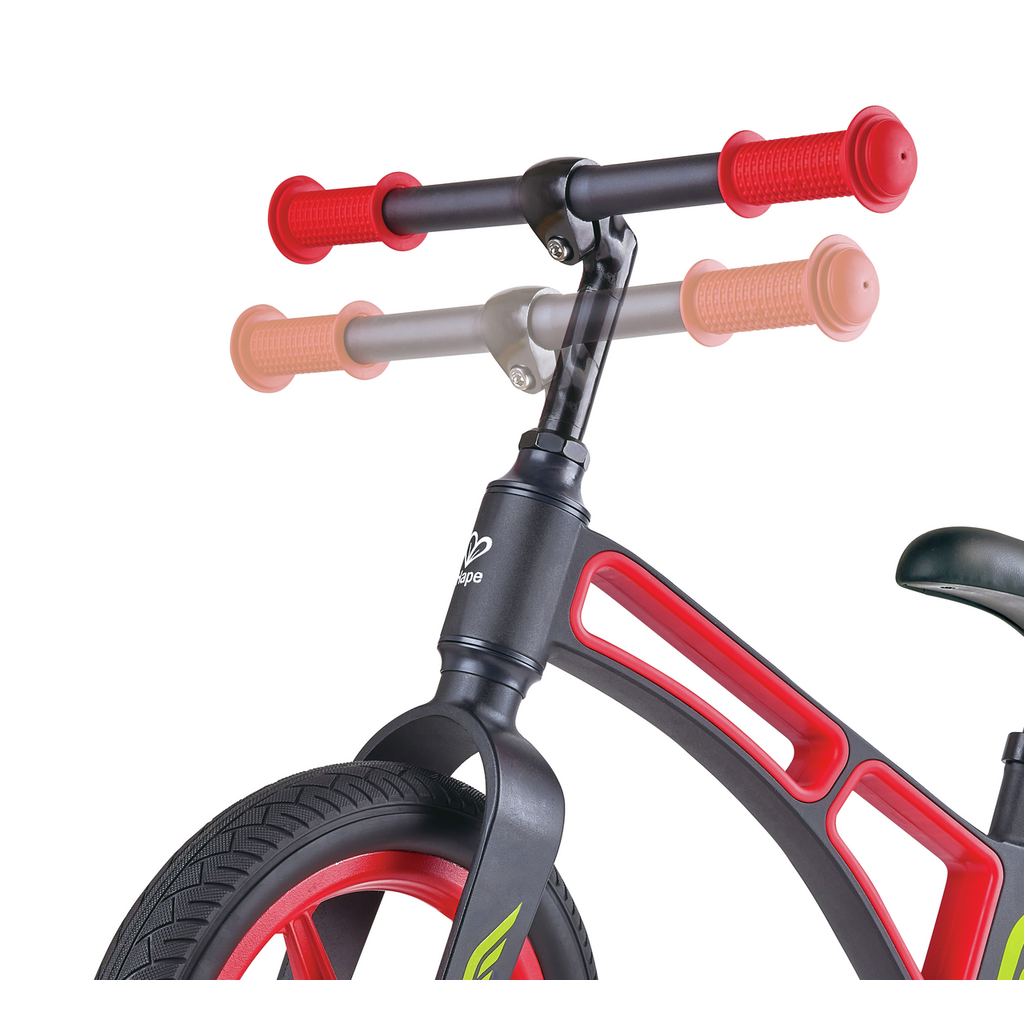 Balance Bike in lega di magnesio, Rossa