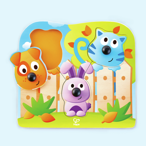 Puzzle animali dai nasi grandi