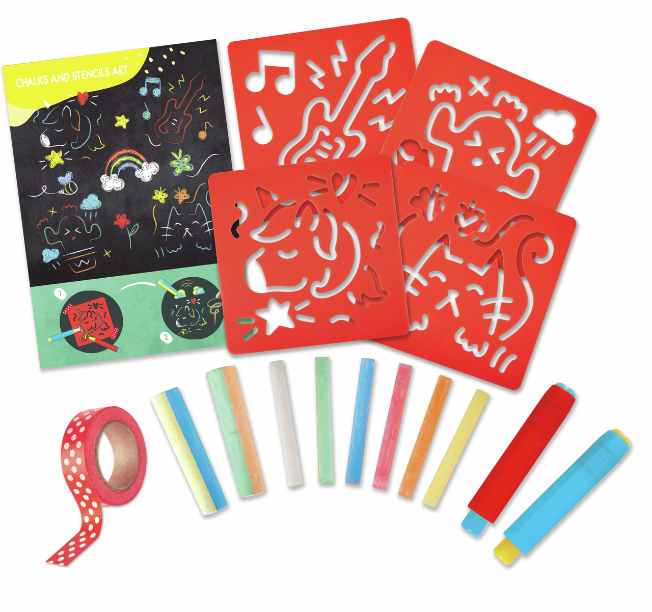 Set gessetti e stencil Set gessetti e stencil