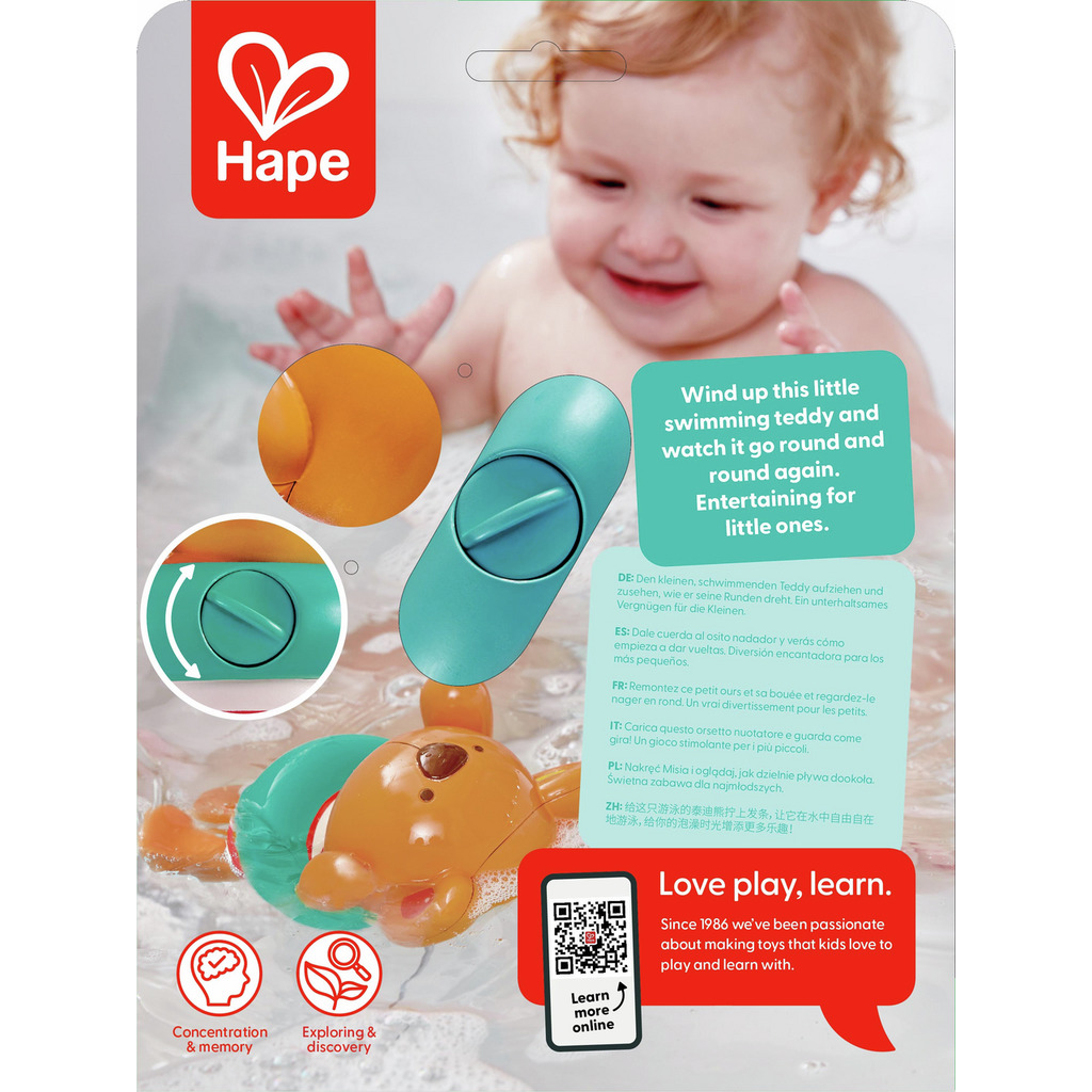 Giocattolo a carica manuale Teddy Giocattolo a carica manuale Teddy