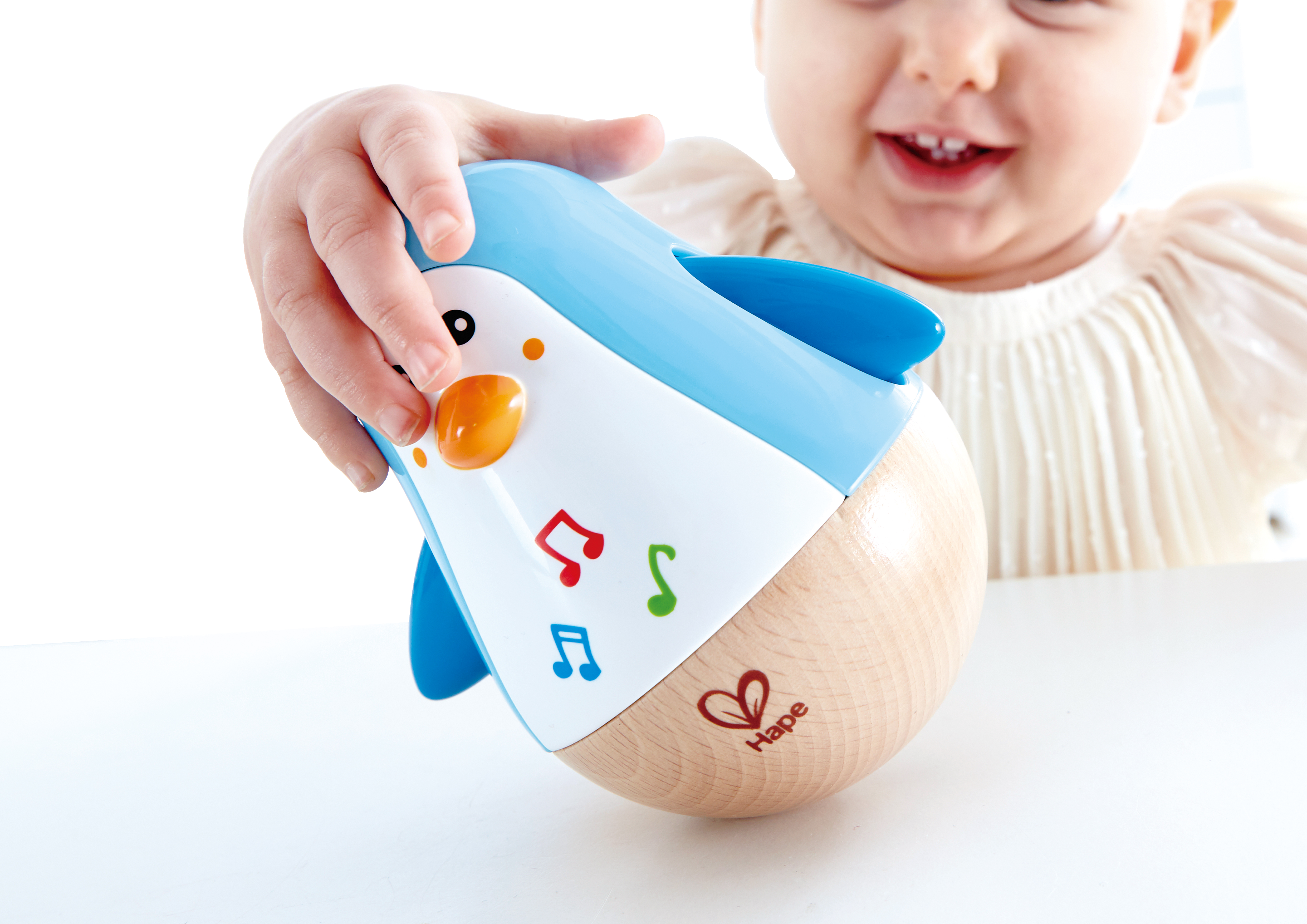 Pinguino giroscopio musicale