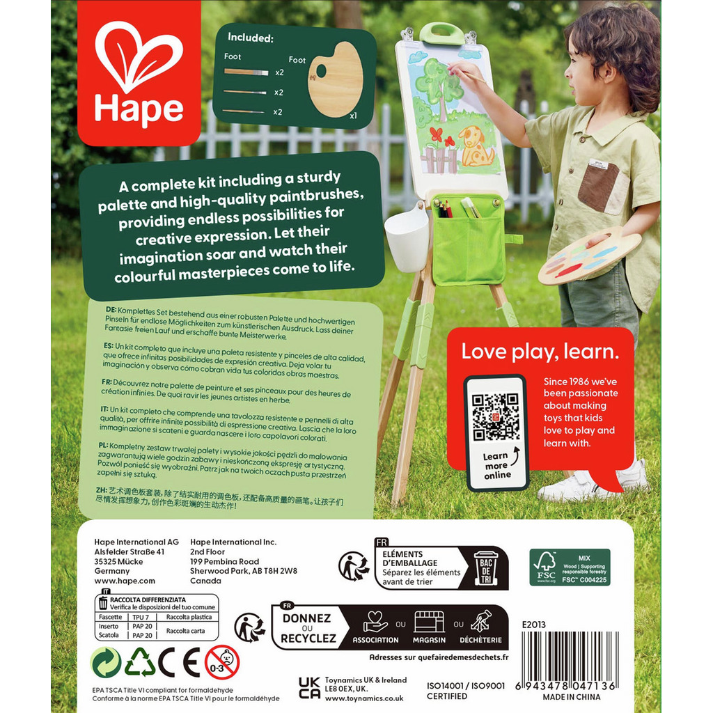 Kit di pennelli e tavolozza artistica Kit di pennelli e tavolozza artistica