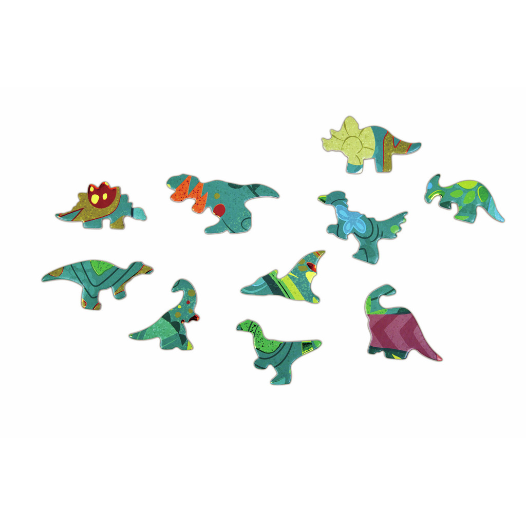 Puzzle brillante dinosauri -200 pezzi Puzzle brillante dinosauri -200 pezzi