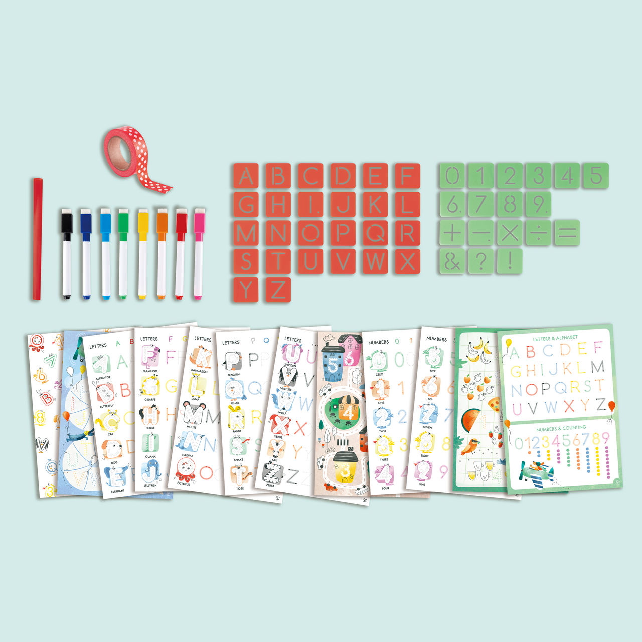 Stampini lettere e numeri Stampini lettere e numeri