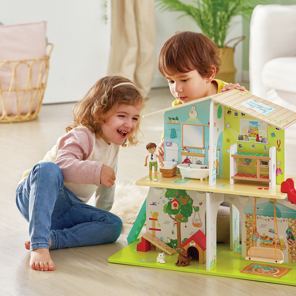 Casa delle bambole - Doppio lato Casa delle bambole - Doppio lato