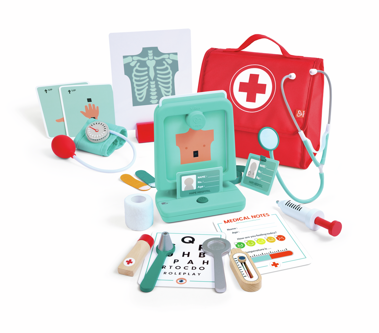 Set medico per piccoli dottori Set medico per piccoli dottori