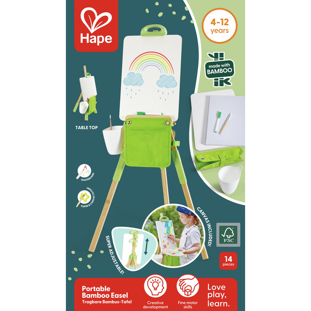 Cavalletto portatile in bambù Cavalletto portatile in bambù