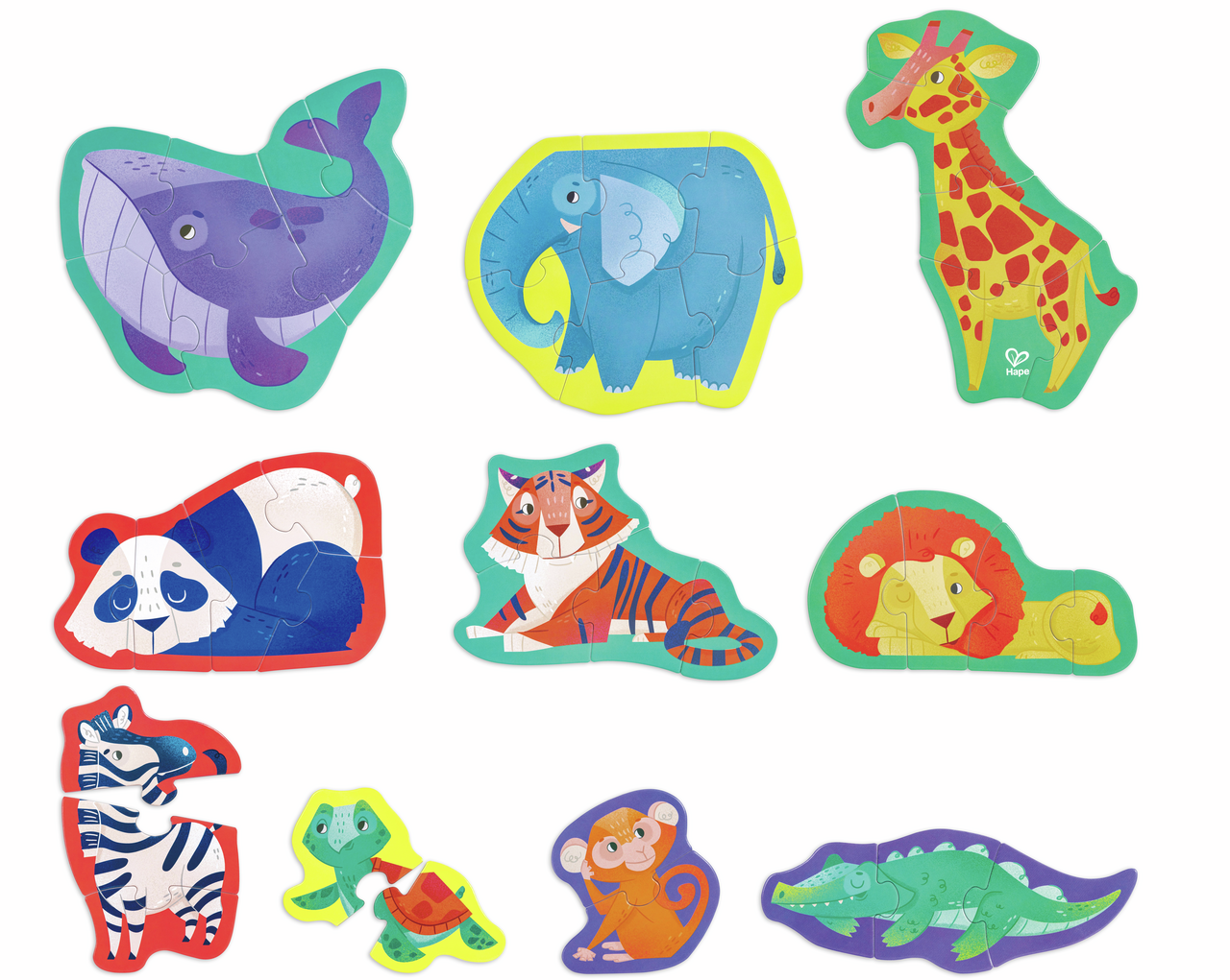 Puzzle Amici della giungla Puzzle Amici della giungla