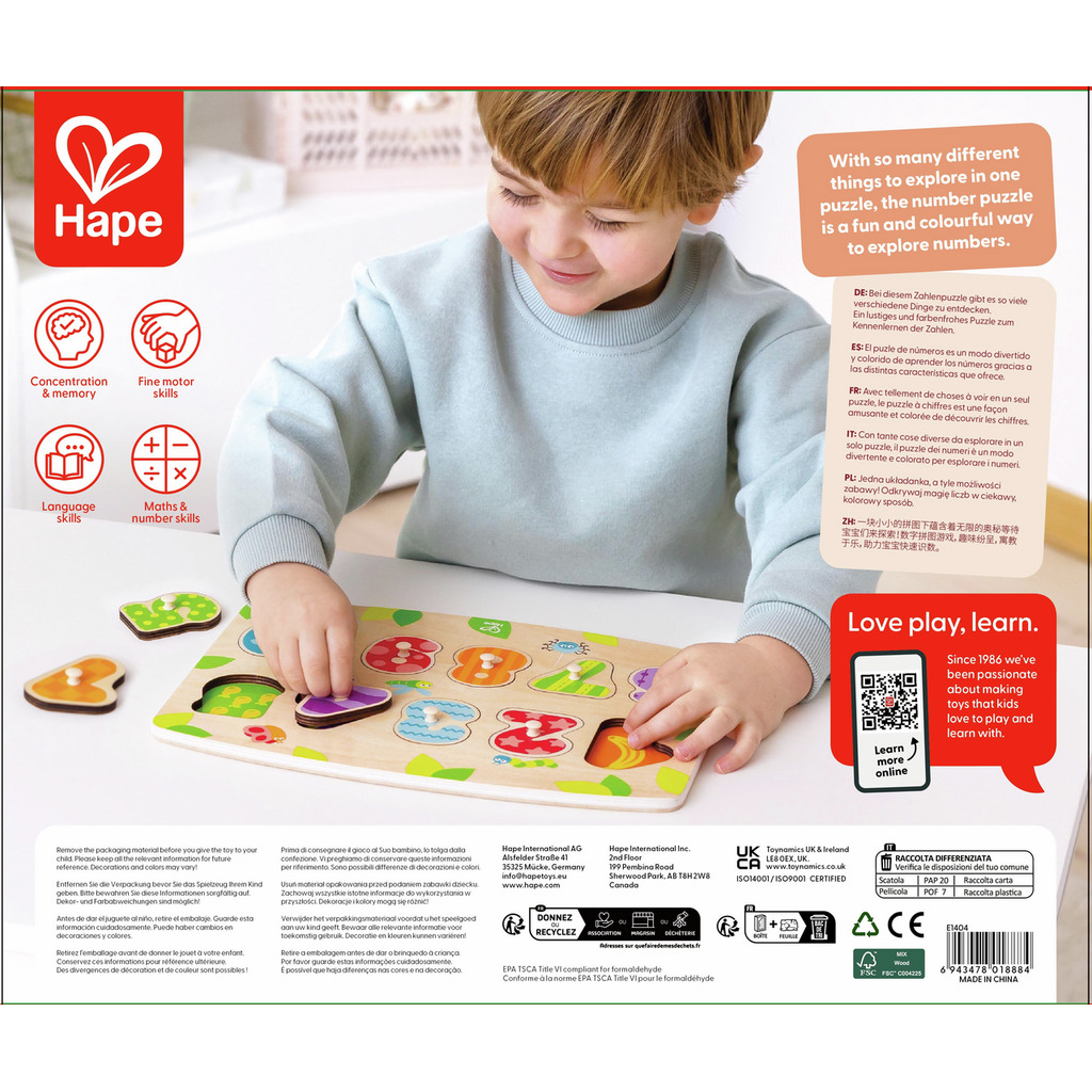 Puzzle dei numeri Puzzle dei numeri