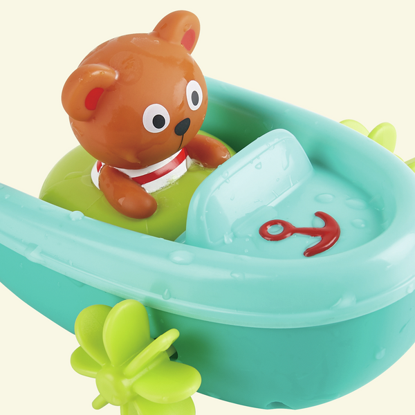 Barca a molla per bagnetto Barca a molla per bagnetto