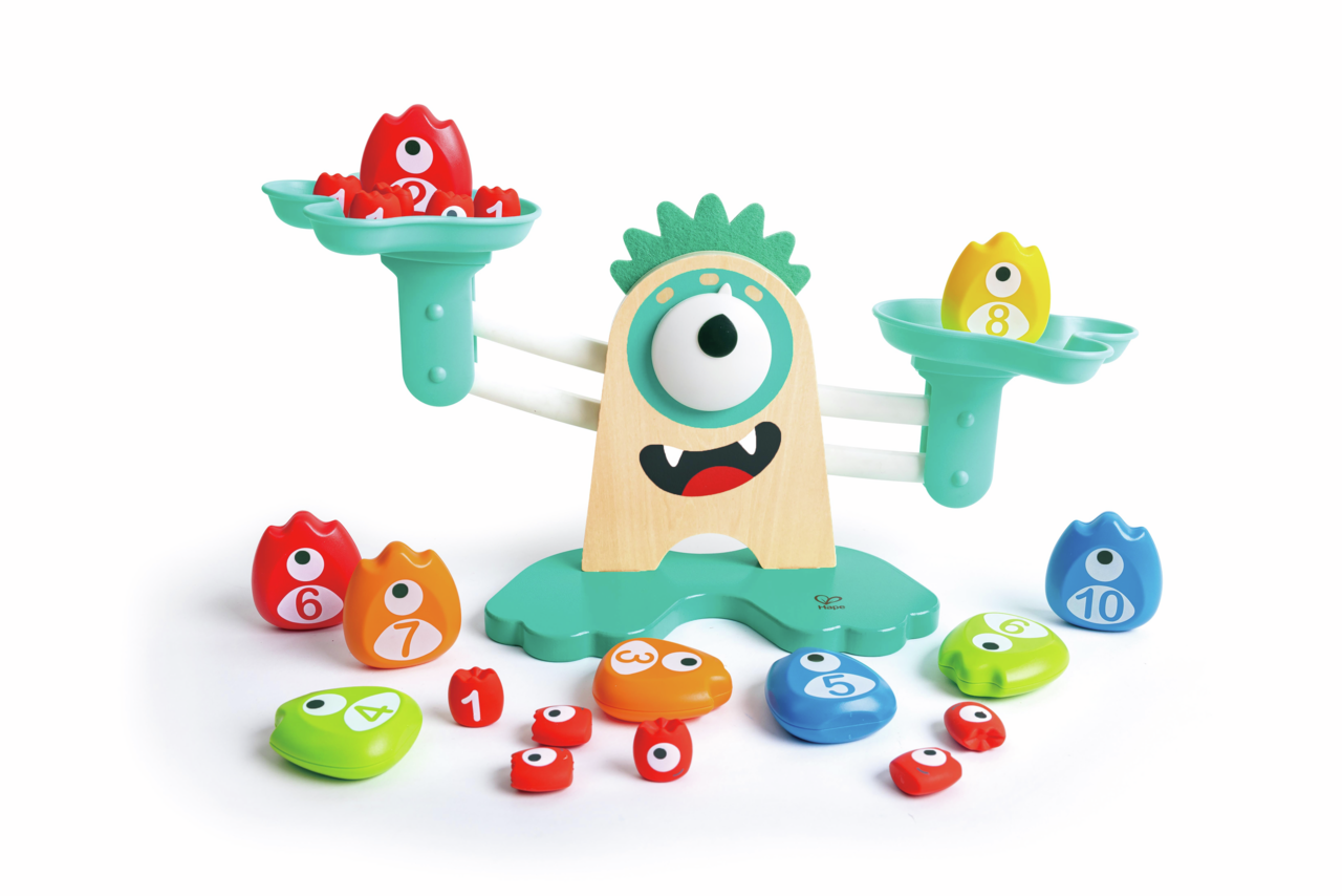 Bilancia matematica con mostri Bilancia matematica con mostri