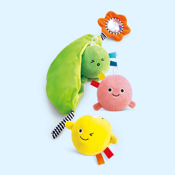 Set baccello di piselli Set baccello di piselli