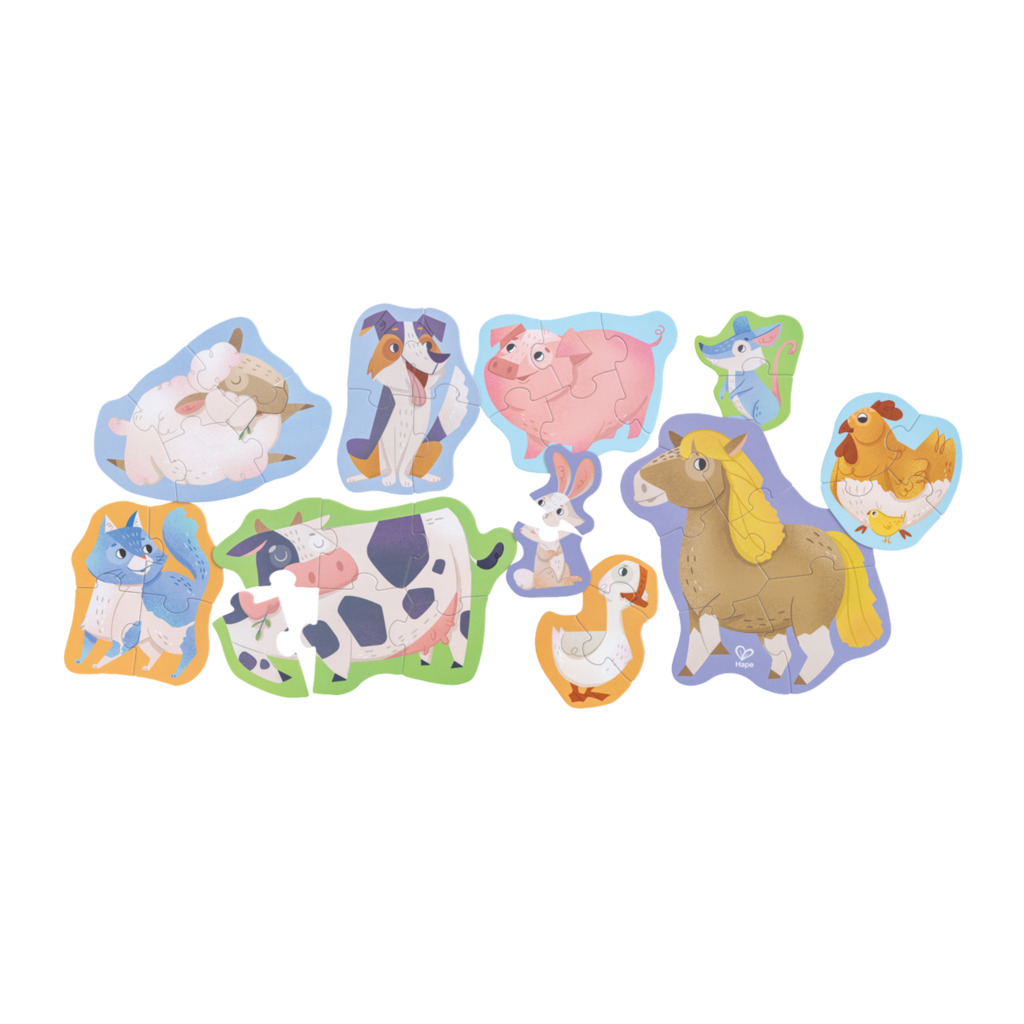 Set puzzle per bambini Set puzzle per bambini