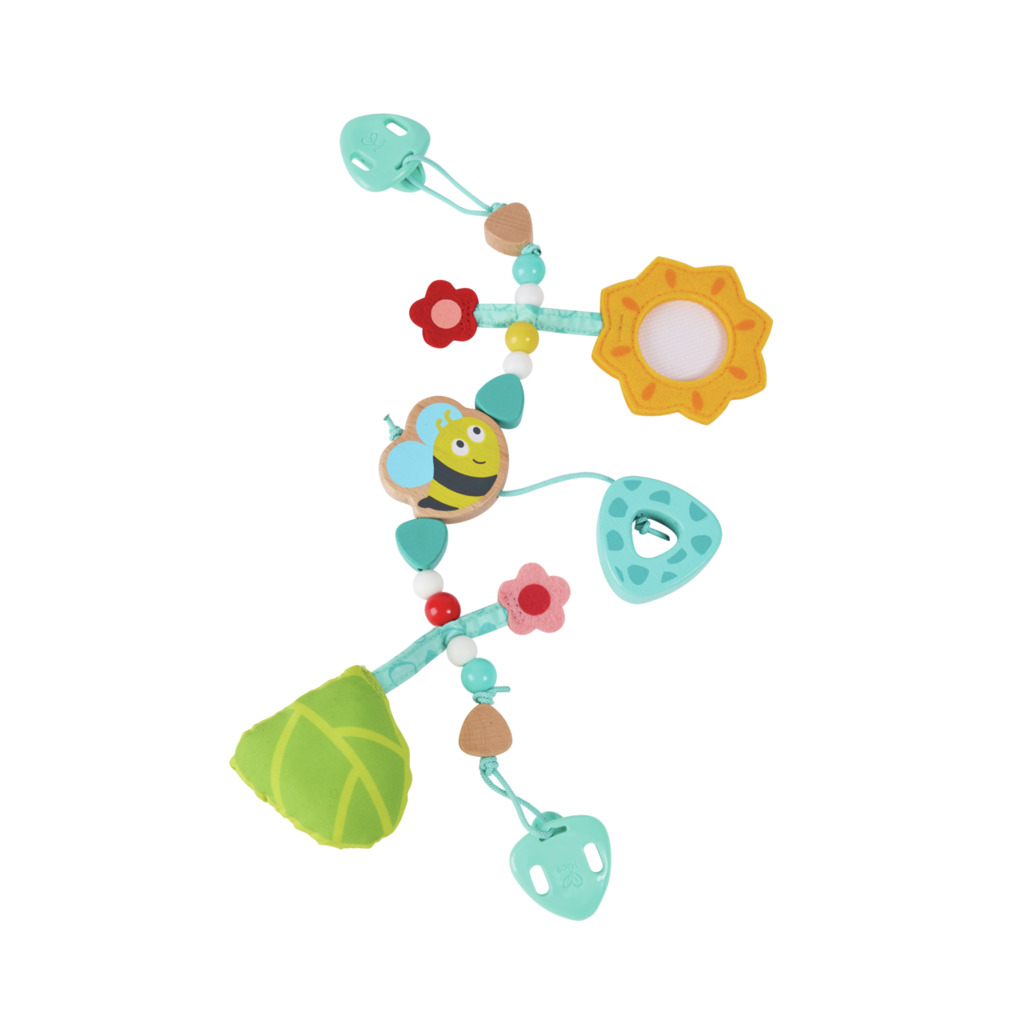 Gioco per carrozzina con sonaglio Gioco per carrozzina con sonaglio