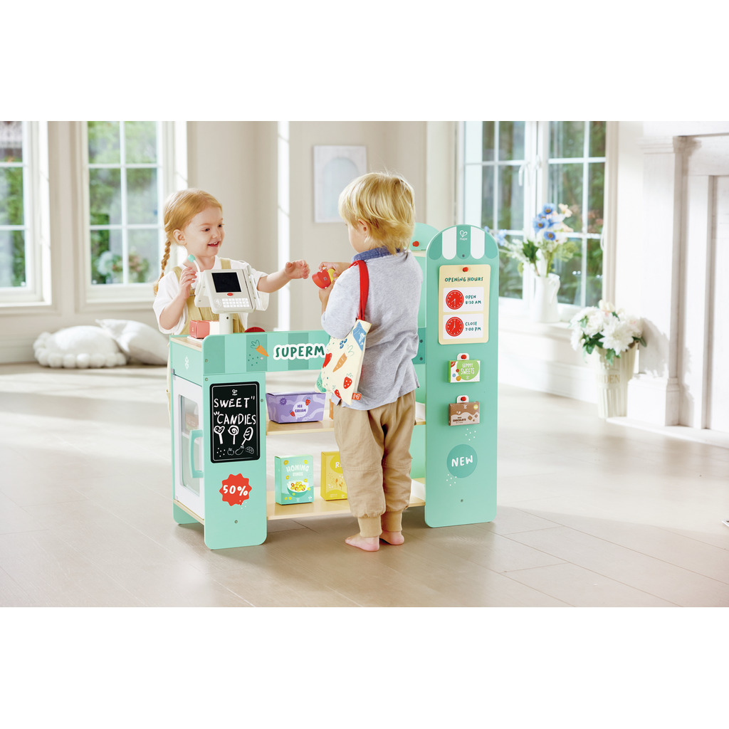 Supermercato smart in legno Supermercato smart in legno