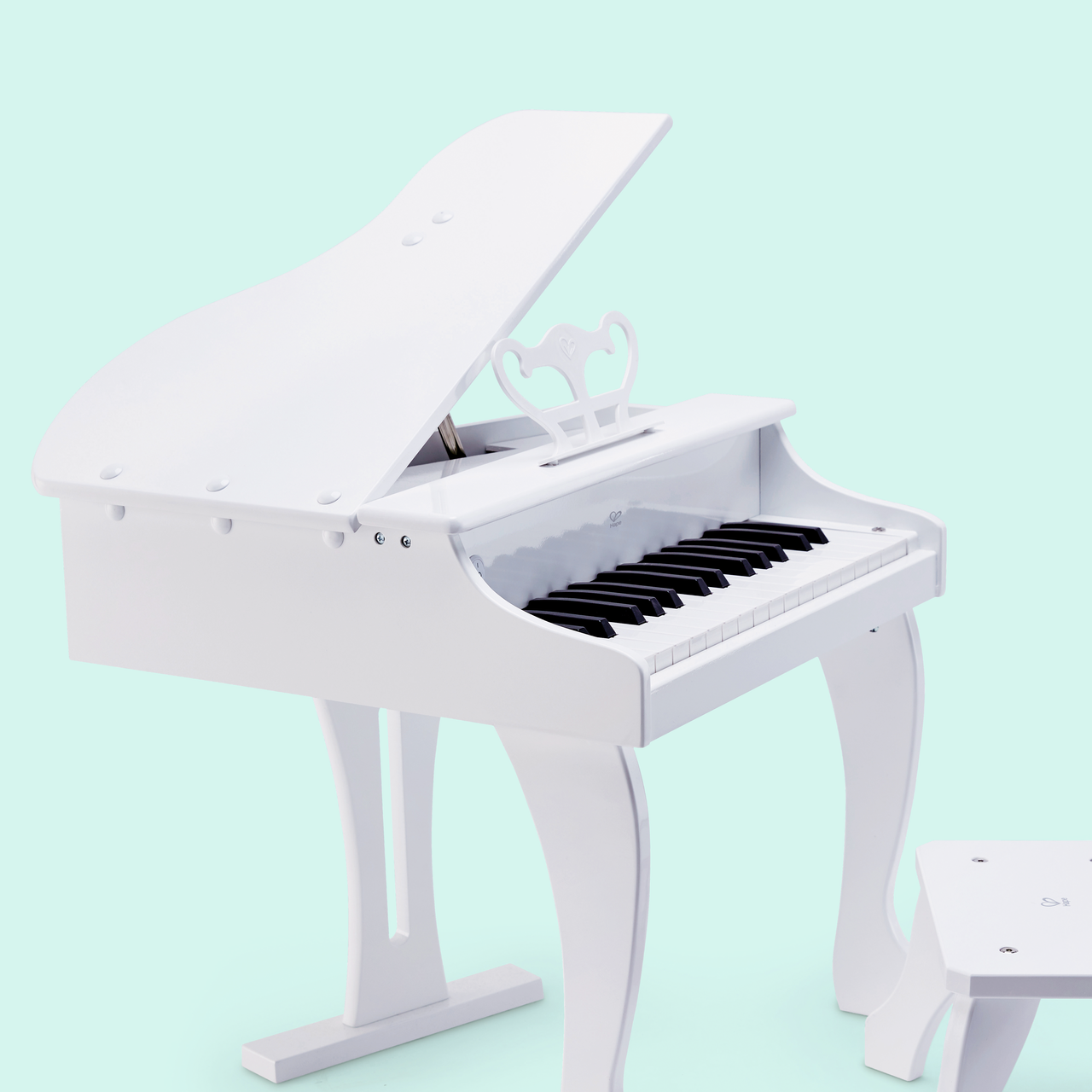 Pianoforte elettronico bianco
