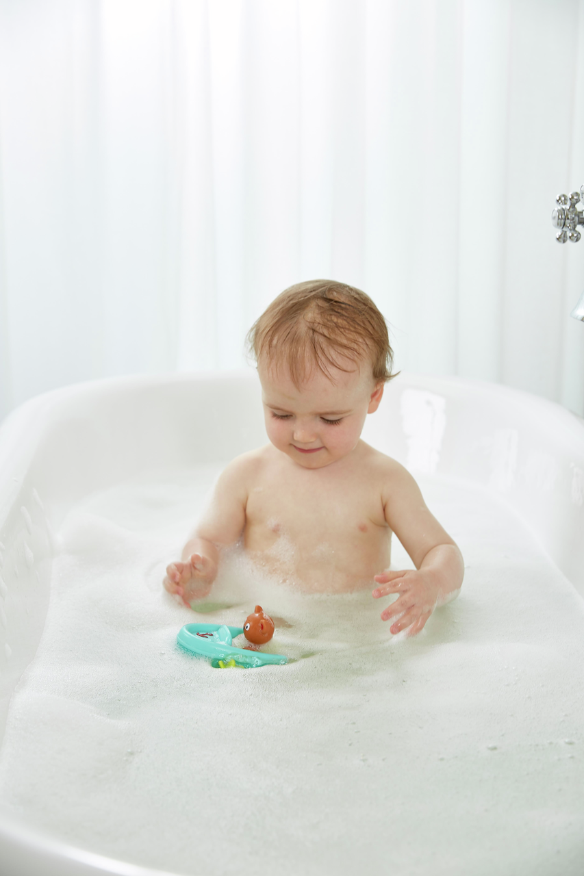 Barca a molla per bagnetto Barca a molla per bagnetto