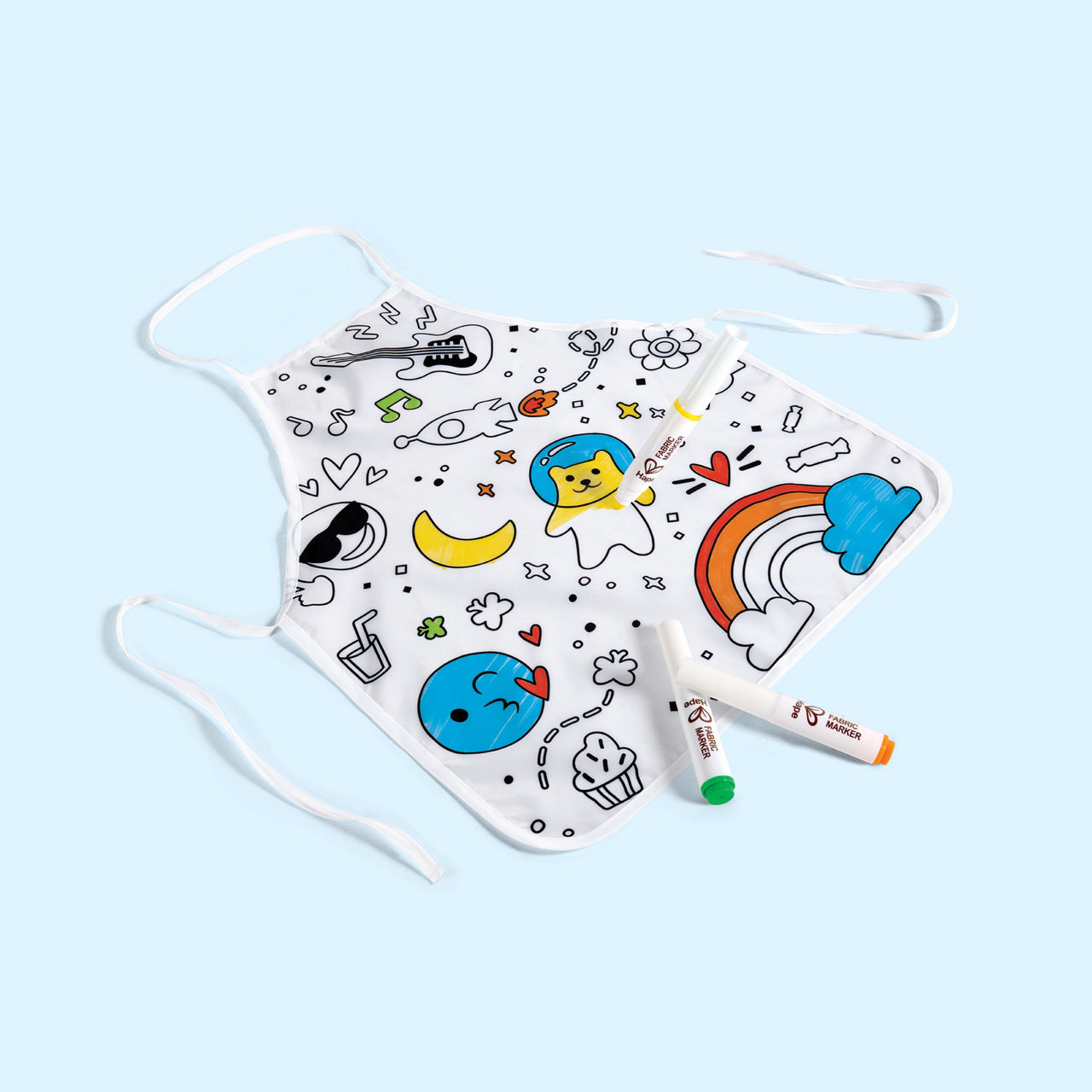 Grembiule artistico da colorare Grembiule artistico da colorare