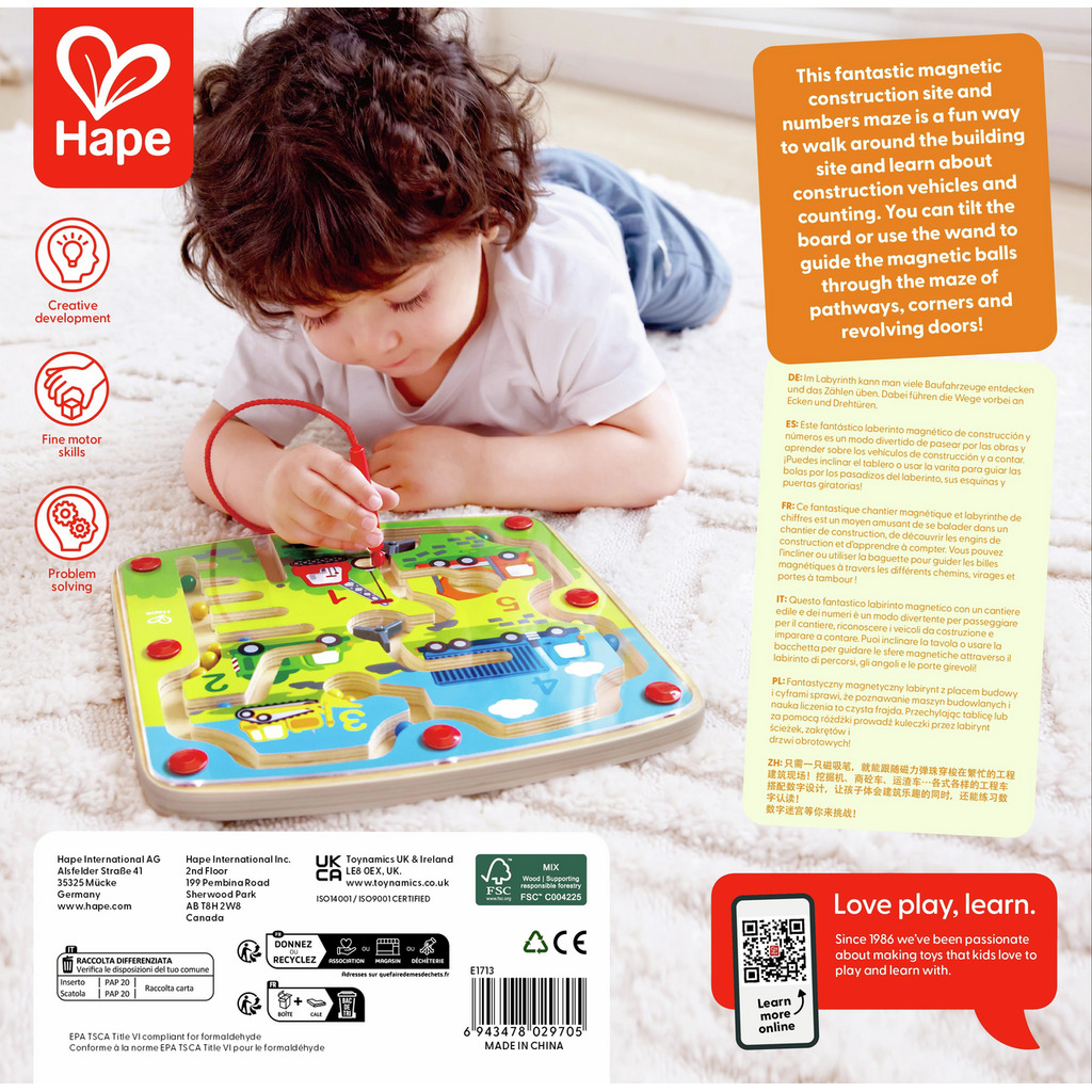 Labirinto numerico cantiere edile Labirinto numerico cantiere edile