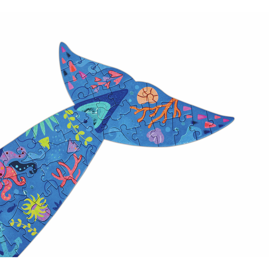 Puzzle brillante megattera -200 pezzi