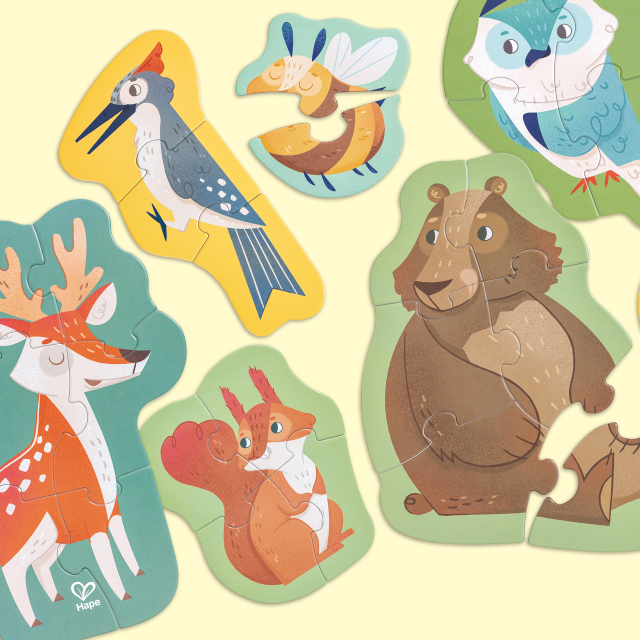 Puzzle amici del bosco Puzzle amici del bosco