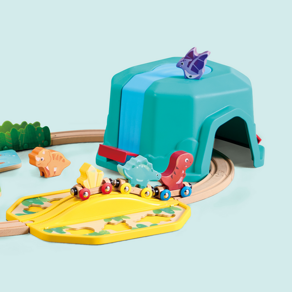 Set contenitore Treno dei Dinosauri