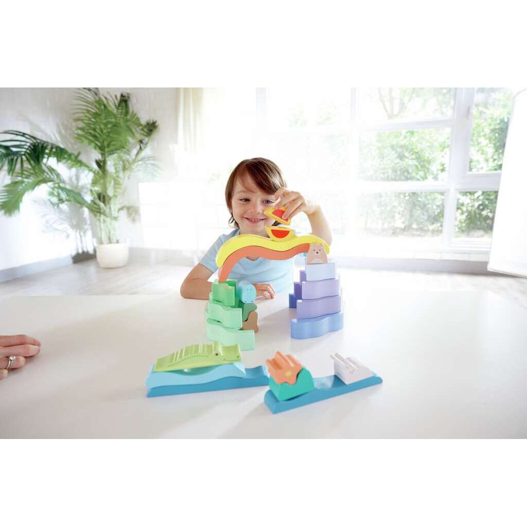 Blocchi impilabili con paesaggio natura Blocchi impilabili con paesaggio natura